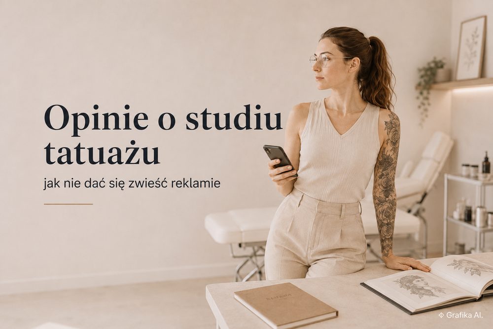 Jak sprawdzić opinie o studiu tatuażu i nie dać się zwieść reklamie