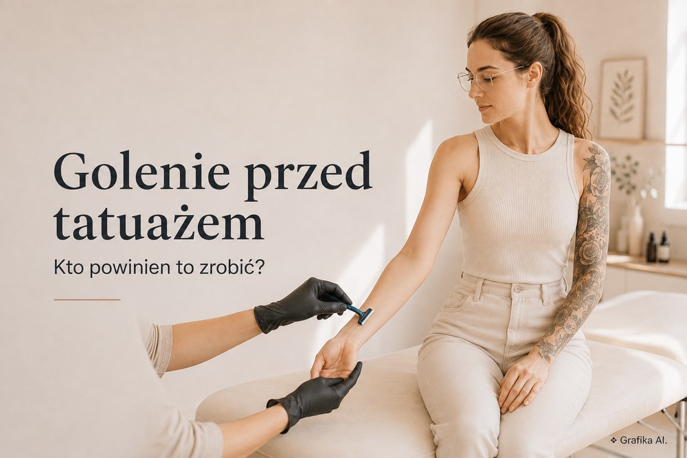 Czy trzeba golić skórę przed tatuażem